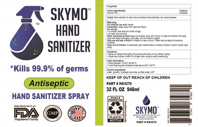 NDC: 78630-202-32 - SKYMO Alcohol  Hand Sanitizer 70 32oz 946 ml